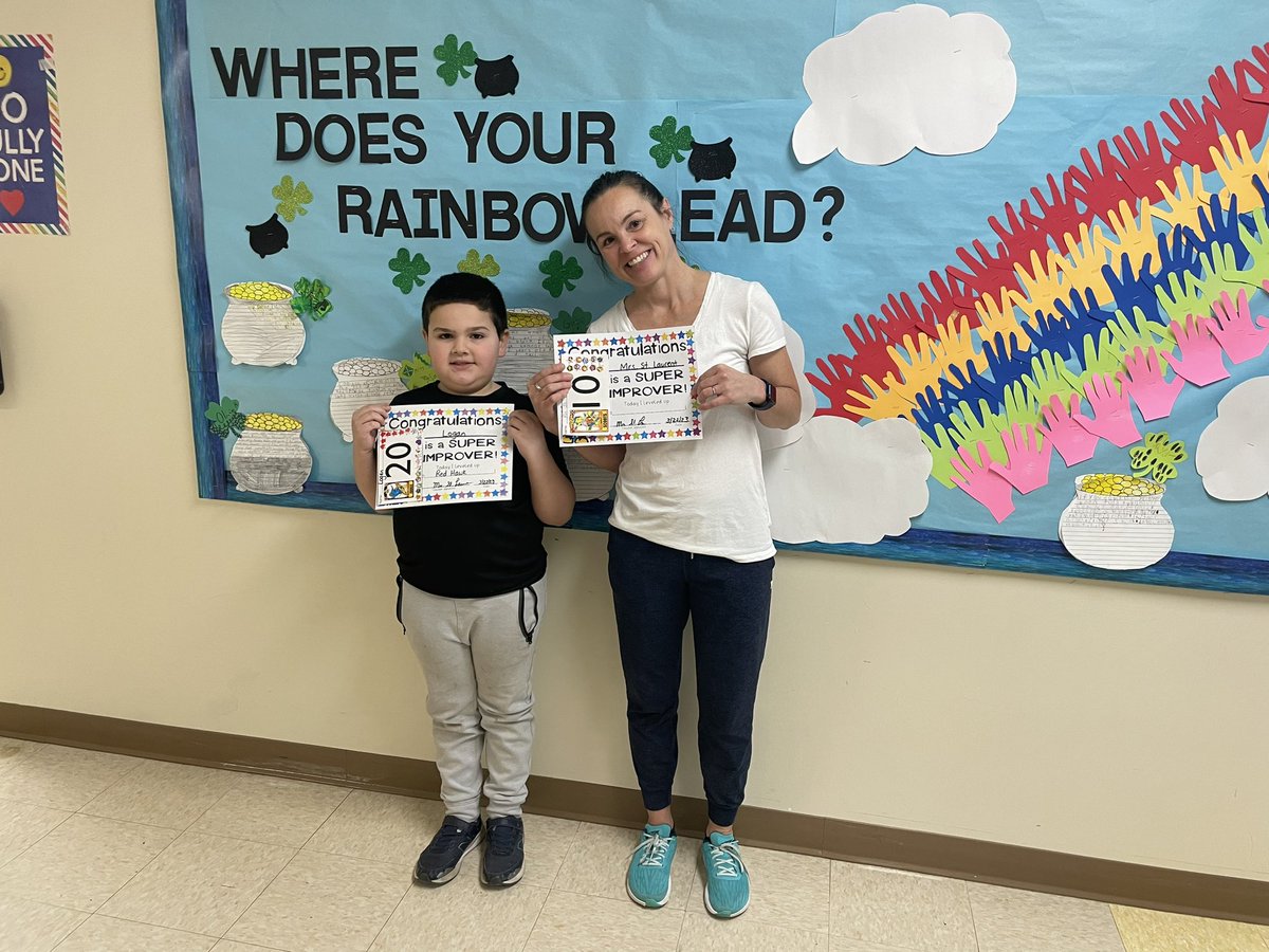 Sstlaurentgr2's tweet photo. Look who leveled up! #superimprovers #wholebrainteaching https://t.co/ik6wecmPg6
