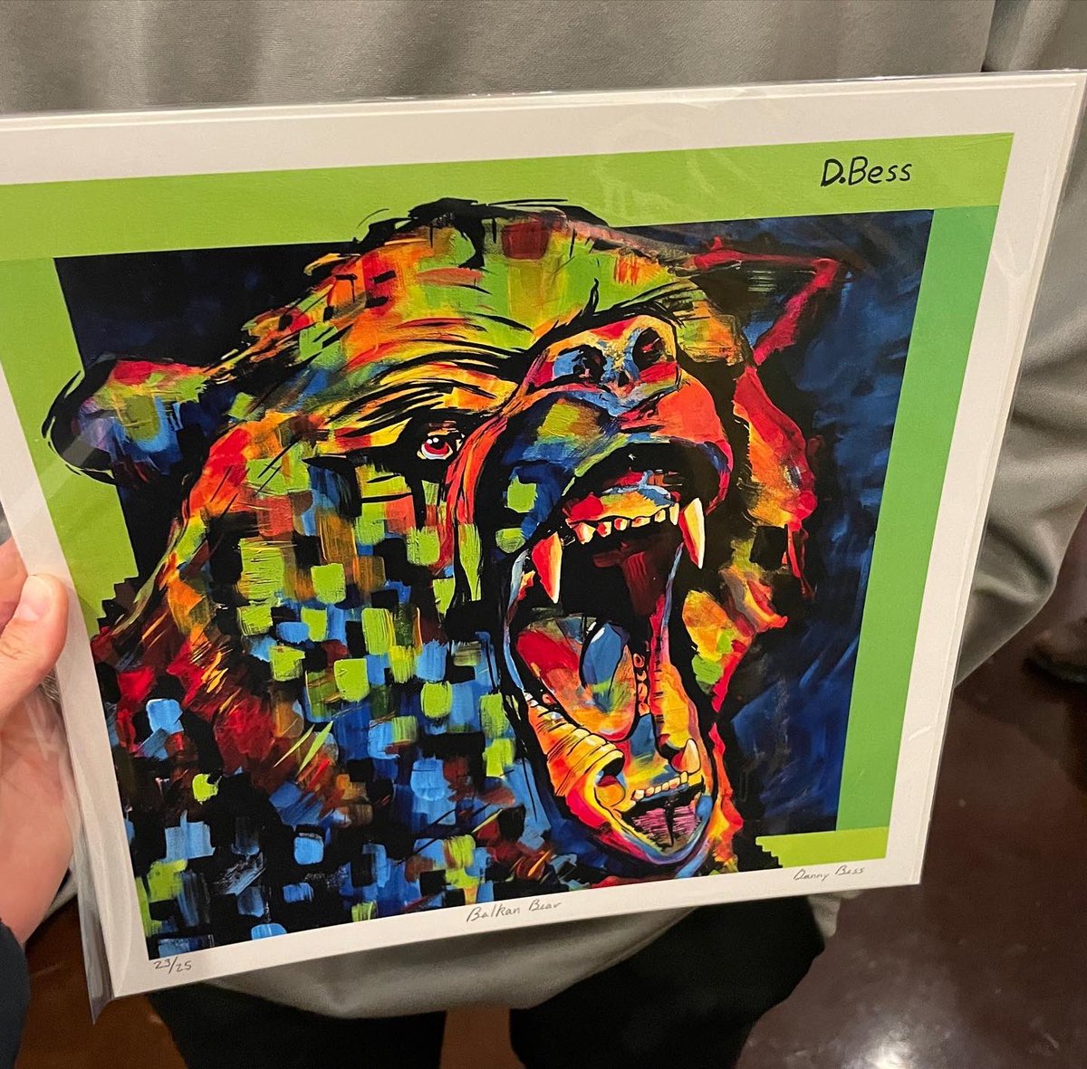 JennyMikBess's tweet image. Our cousin, Danny Bess, has a heart as big as his talent.  What a great showcase of his work! #stlart #dannybess #art