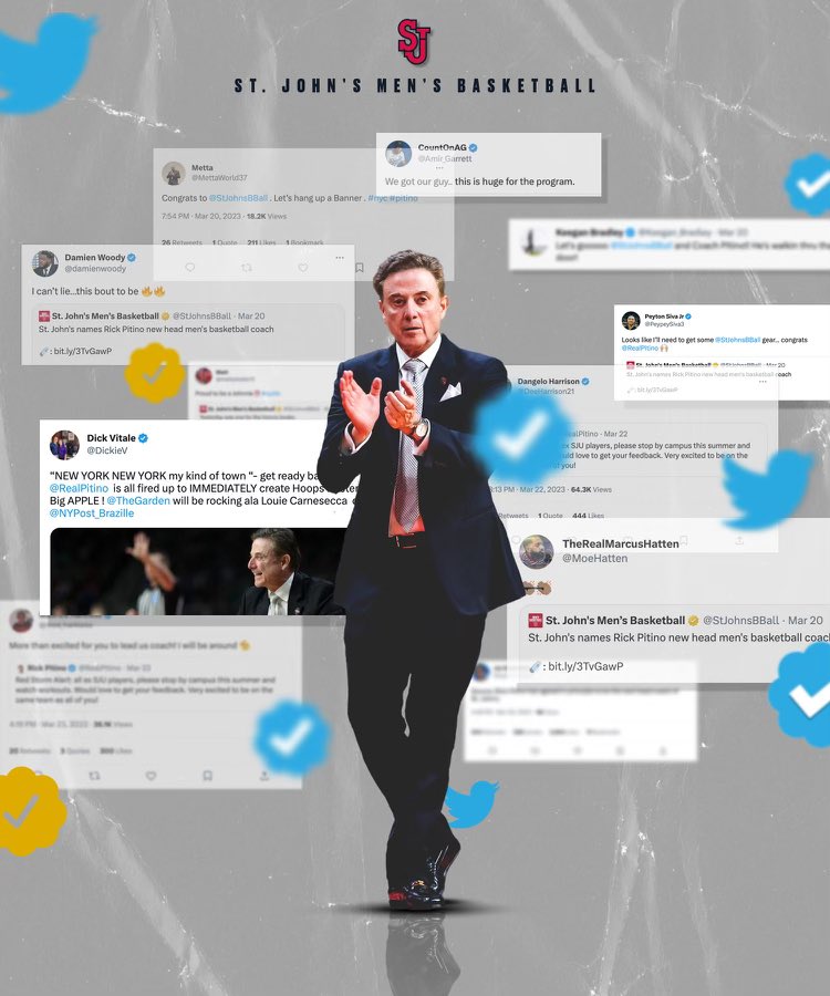 St. John's Men’s Basketball tweet media