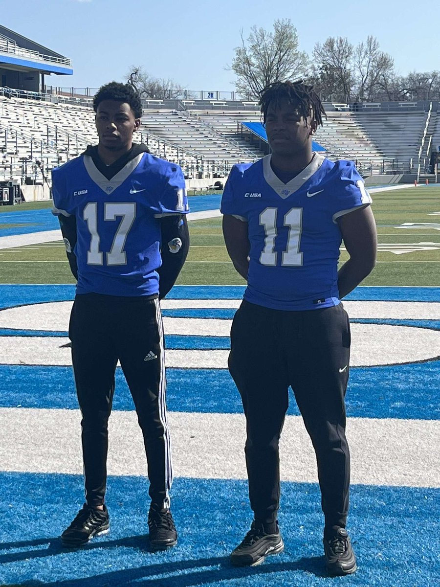 had a great time at <a href="/MT_FB/">Middle Tennessee Football</a>. looking forward to more opportunities. <a href="/coachbeckles/">Jeff Beckles</a> @I_Train5 <a href="/MTFB_Recruiting/">Middle Tennessee Football Recruiting</a> <a href="/CSmithScout/">Chris Smith</a>