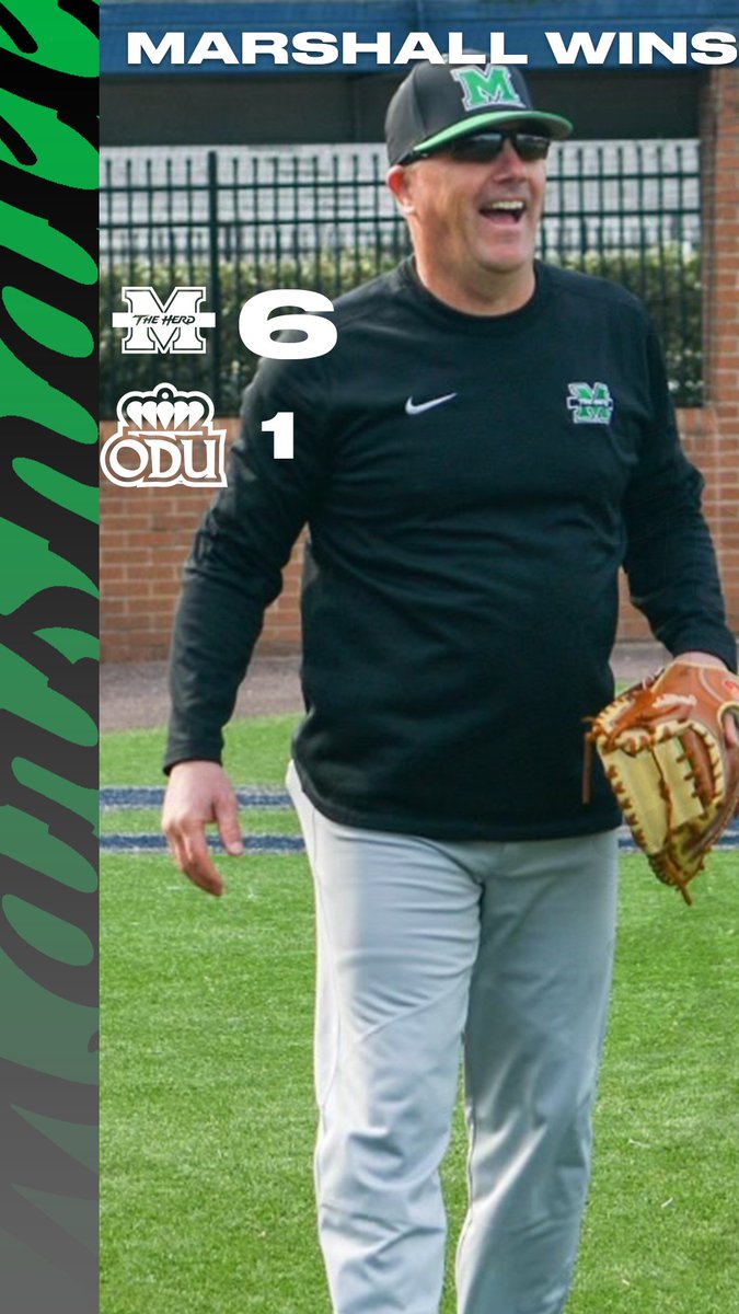 HerdBaseball's tweet photo. Final

Congratulations Coach Beals on earning your 600th career victory in the series opener at ODU!

#WeAreMarshall https://t.co/pXXuseNvHf