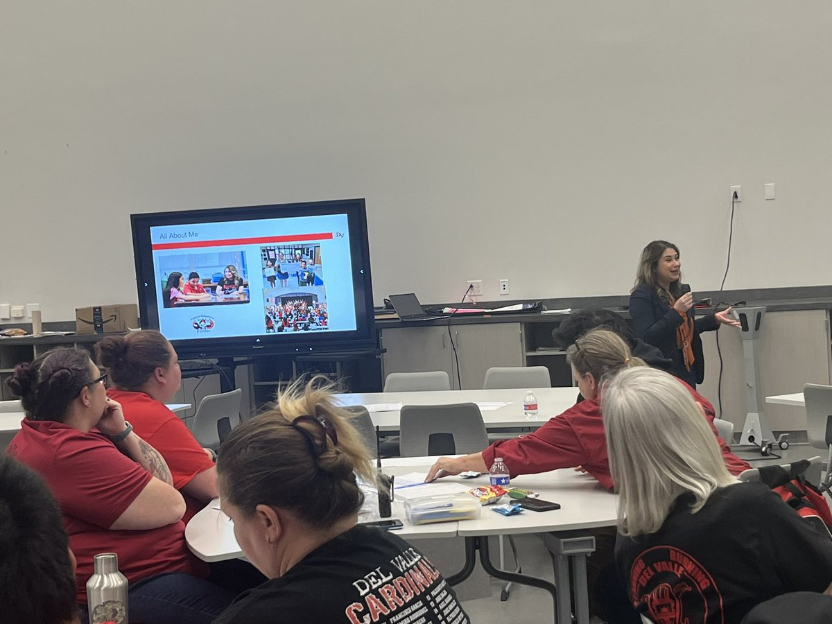 LGonzalez_GES's tweet photo. Great work in our New Teacher Support System on Tiered Instruction. I love seeing mentors and mentees work side by side to ensure they learn how to plan for ALL students' success with grade level content #plctool #curriculum #newteachersuccess https://t.co/MEhnOwjdAF