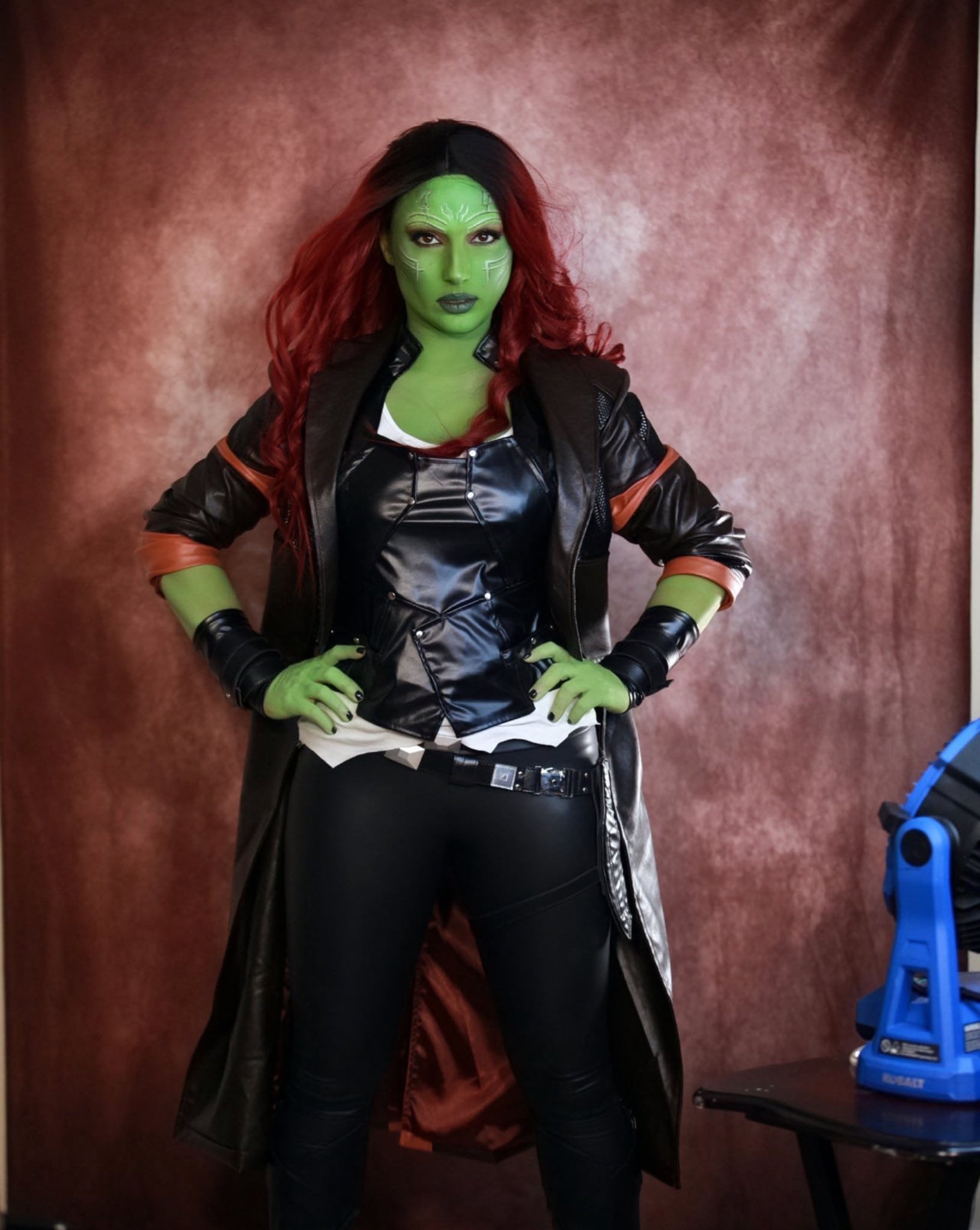 gamora zoe saldana costume