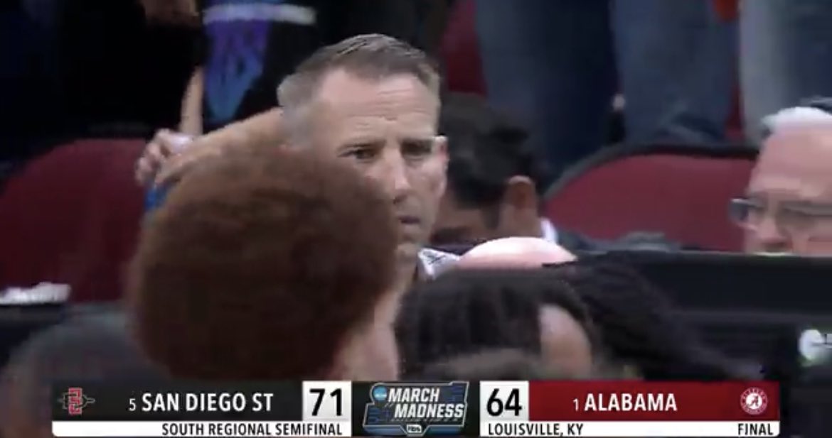 barstoolsports's tweet photo. San Diego State was in the right place at the right time. https://t.co/mWhOG60fwW