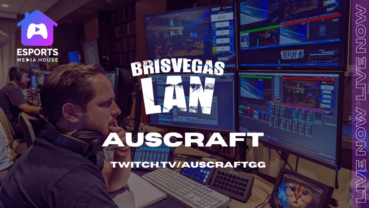 AAAAND WE'RE LIVE

Day 1 - <a href="/BrisVegasLAN/">BrisVegasLAN</a>'s Auscraft Autumn 2023!

Be sure to tune in now 👇🏼