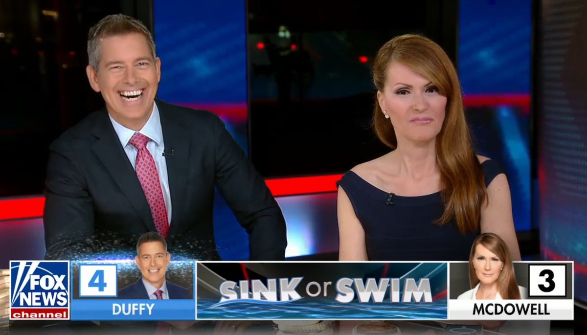 The look on my face tells you who lost and who won Sink or Swim with @JesseBWatters tonight. Either way The @BottomLineFBN at 6PM @FoxBusiness with @SeanDuffyWI wins.