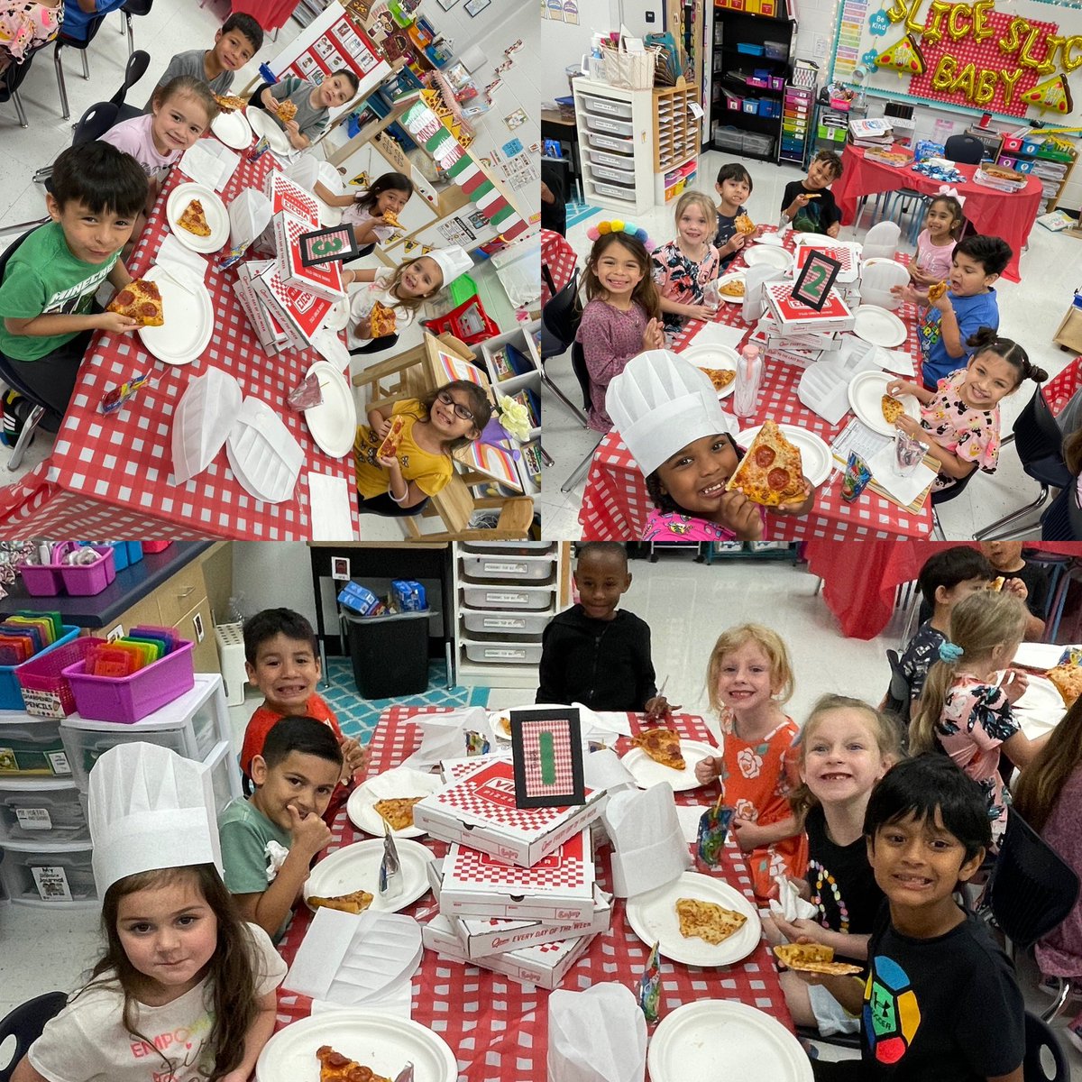KaylaWestling's tweet photo. We had the best day ever in Kindergarten! Our Pizza themed day was one for the books. The engagement was amazing! I love doing life with these littles. 🫶🏼👩🏻‍🏫 Thanks to @Via313Pizza for the donations! 🍕 @NISDTomlinson @NISD_ECE https://t.co/gxXonNK3F2