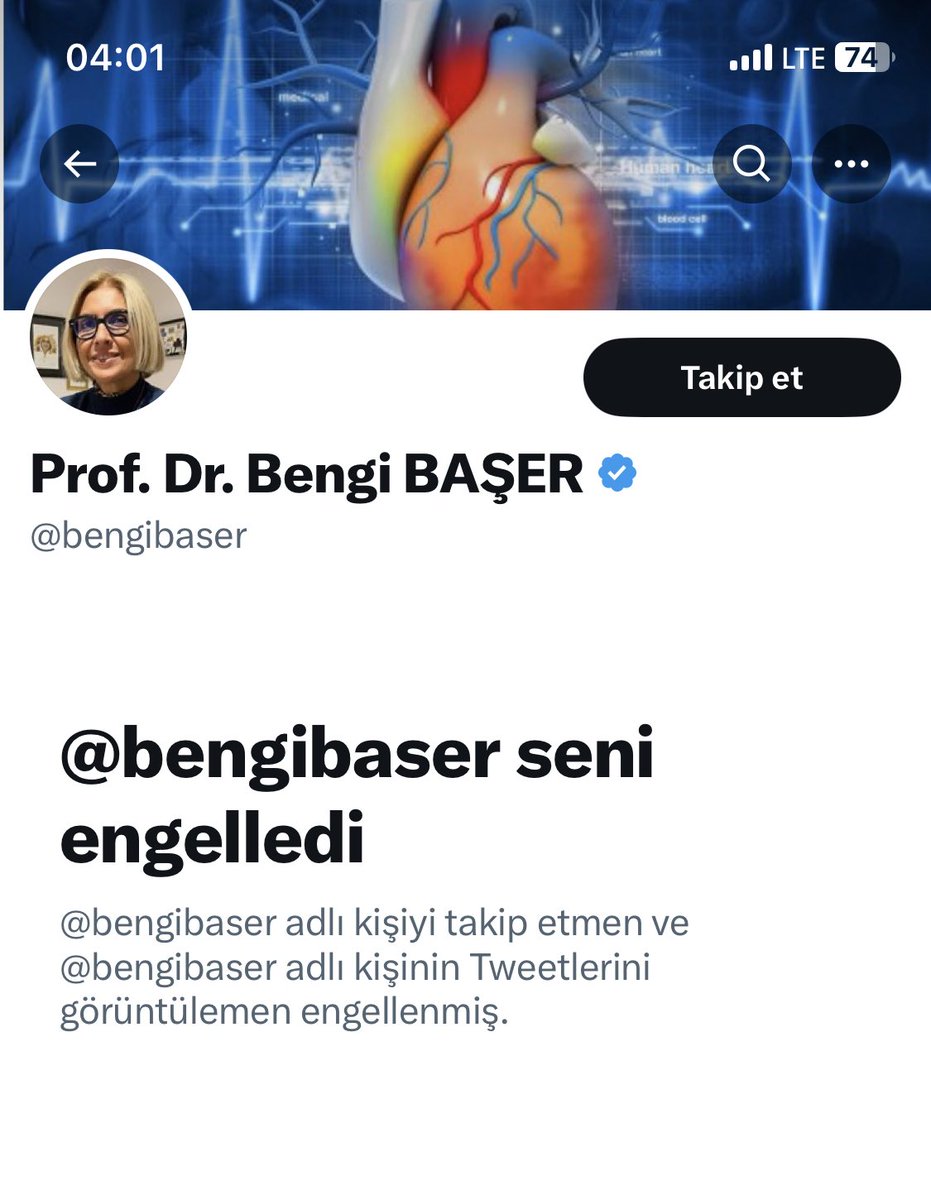 Beni engelledin ama tweet lerin hala düşüyor..!