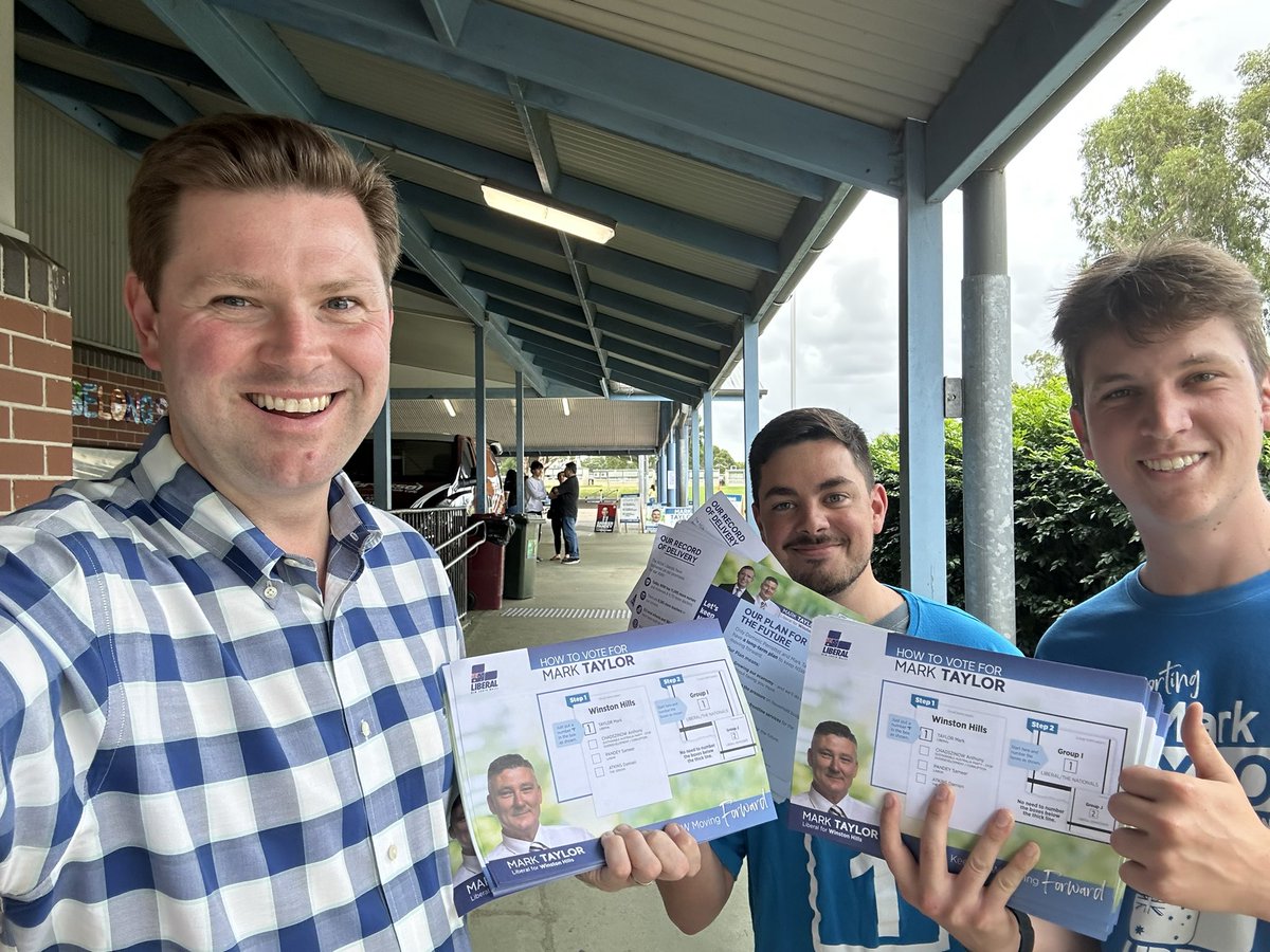 scottfarlow's tweet photo. You can vote ๐ณ๏ธ 1๏ธโฃ @LiberalNSW today to support the @Dom_Perrottet Government and #keepnswmovingforward #nswpol https://t.co/0feYxUDcB4
