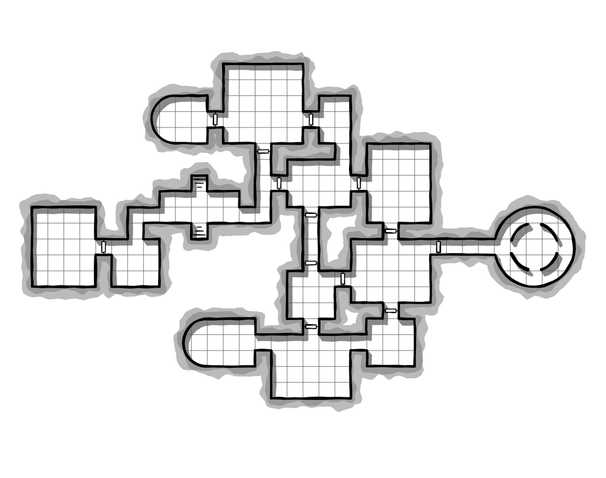 probabletrain's tweet image. A new Dungeon Scrawl update is out! 🚀

It brings:
- More fonts
- Better keybinds for the rect, door, and text tools
- Performance improvements from a shading layer rework