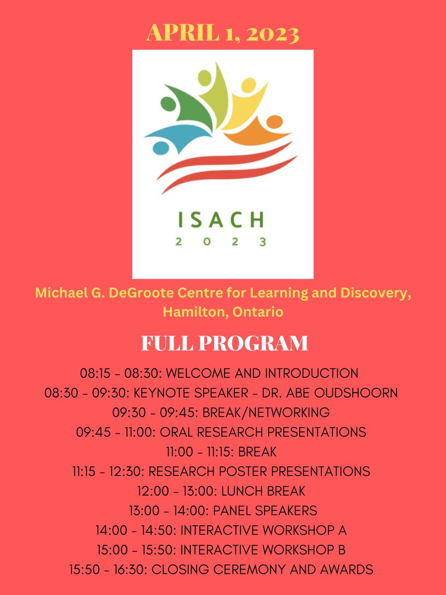ISACH 2023 Conference tweet media