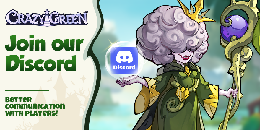 CrazyGreenGame's tweet photo. 🎮 Wanna communicate more easily with other players and send us your feedback and suggestions more quickly? 💬
Come to Discord and find us! 🤝
🔗 Link: https://t.co/IO9ccgCYmx
#CrazyGreen #IdleGame
https://t.co/oV2csUhb05 https://t.co/tVsDv6XnZP