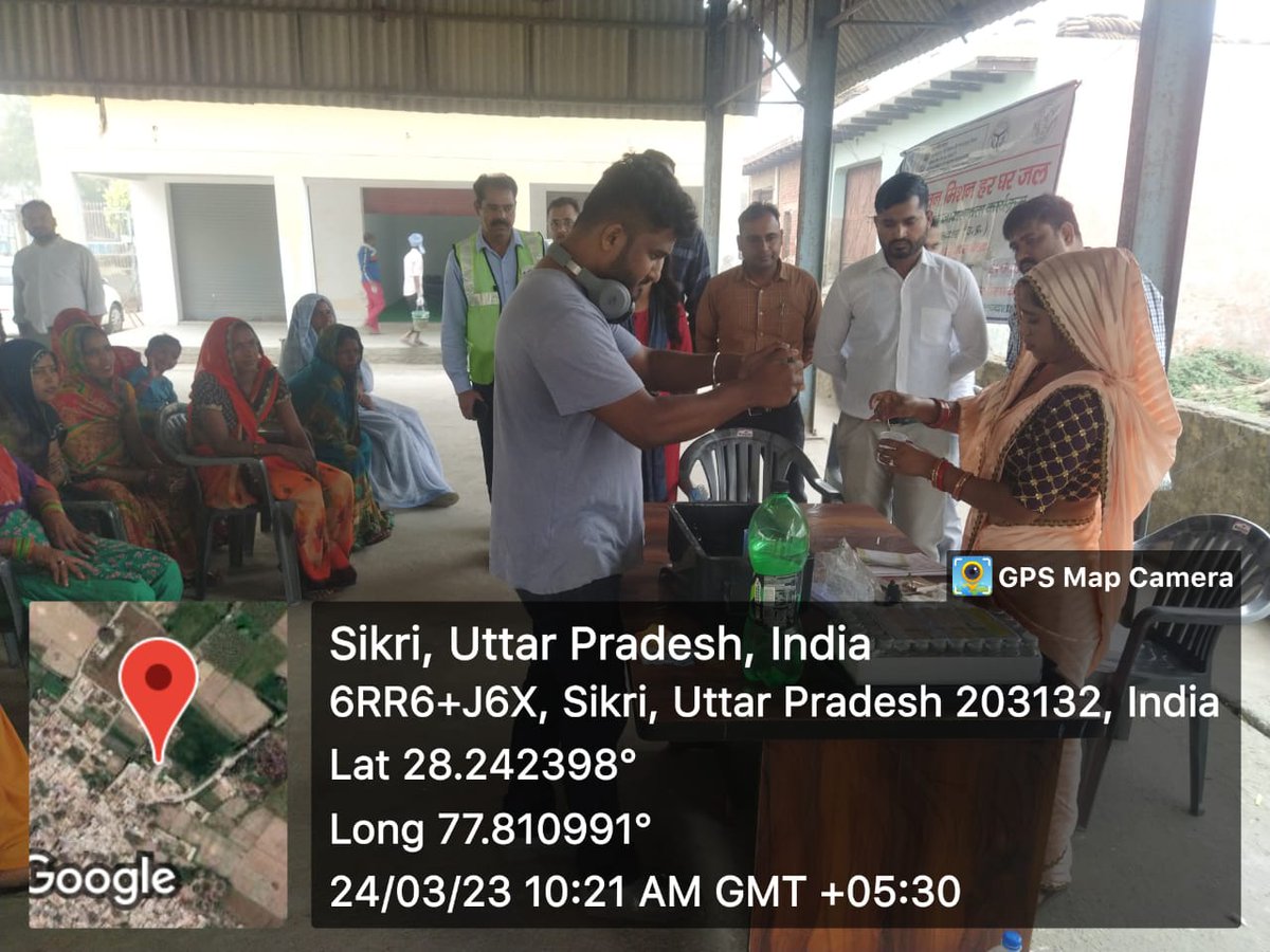 RakeshRudraP's tweet image. #JalJeevanmissio  #SWSM 
Bulandshahr district Work in progress..