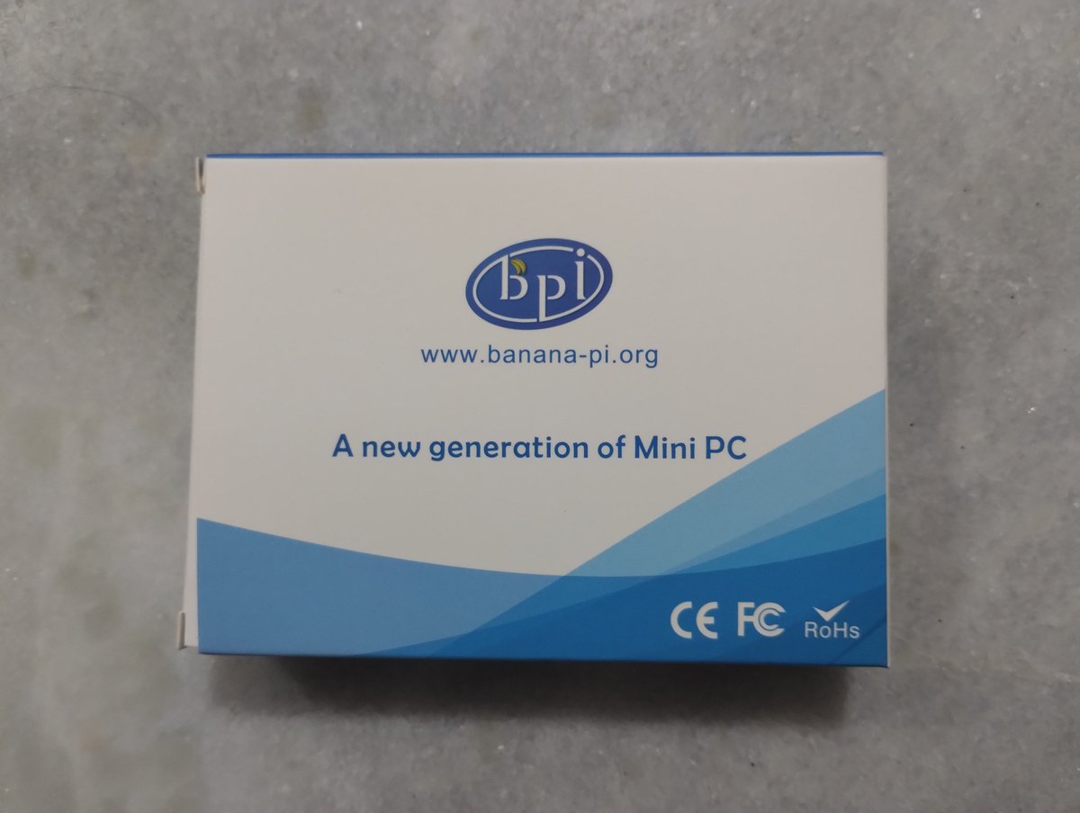 bcastroalves's tweet image. E temos um Banana Pi M5 na área! Já rodando o Ubuntu Mate 20.04 a partir do microSD. Próximo passo, é instalar no eMMC. #BananaPi #BPiM5 #SingleBoardComputer #GNULinux #Ubuntu #Linux