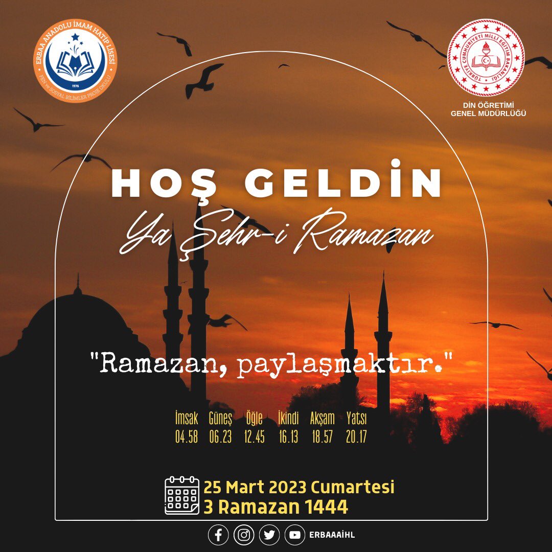 Ramazan, paylaşmaktır.