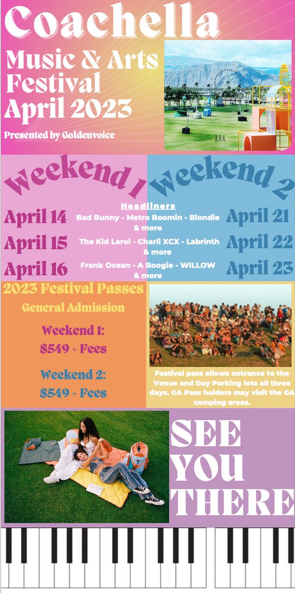 chloelizstein's tweet photo. Check out this super creative, beautiful, and informative infographic I made for the Coachella Music Festival: https://t.co/pfgkj7IhMW