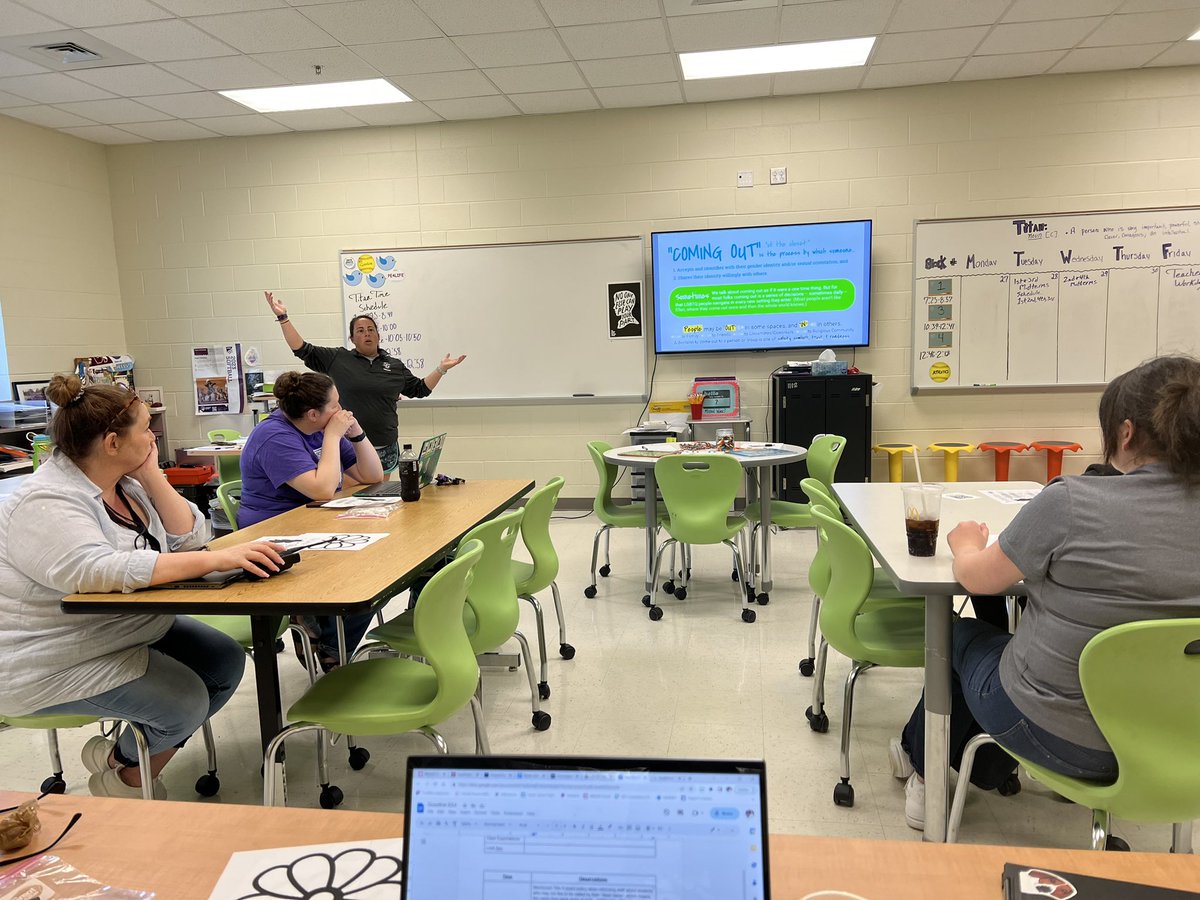 Thank you Coach Goodine for keeping our staff informed on specific strategies for creating “Safe Spaces” for our LGBTQ+ community at SG!!!! <a href="/SouthGarnerHS/">South Garner High School</a> <a href="/ThePrincipalFai/">@PrincipalFaison</a> <a href="/jose_aespinal/">Jose Espinal</a> @M_Artis0407 <a href="/LCRegister/">LaTreesha Register</a> <a href="/BissUNC/">Steve Bissette</a> <a href="/SEasternArea/">WCPSS Southeastern Area</a> <a href="/JamesOverman4/">James Overman</a>