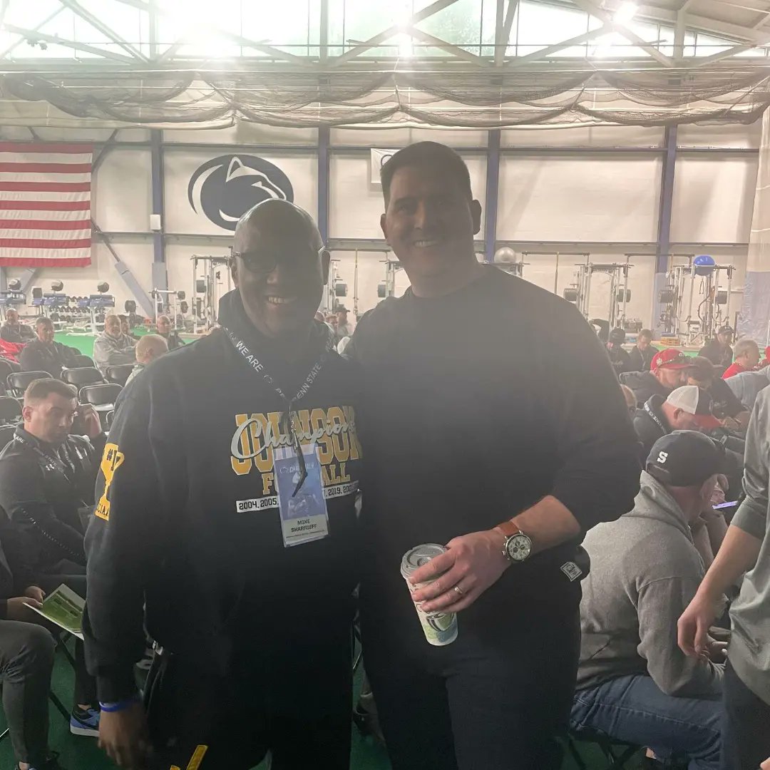 MichaelSharrie1's tweet photo. All we do is WIN! Coach Mike from Johnson and Coach Judge, New England Patriots https://t.co/zZALoI1jZW