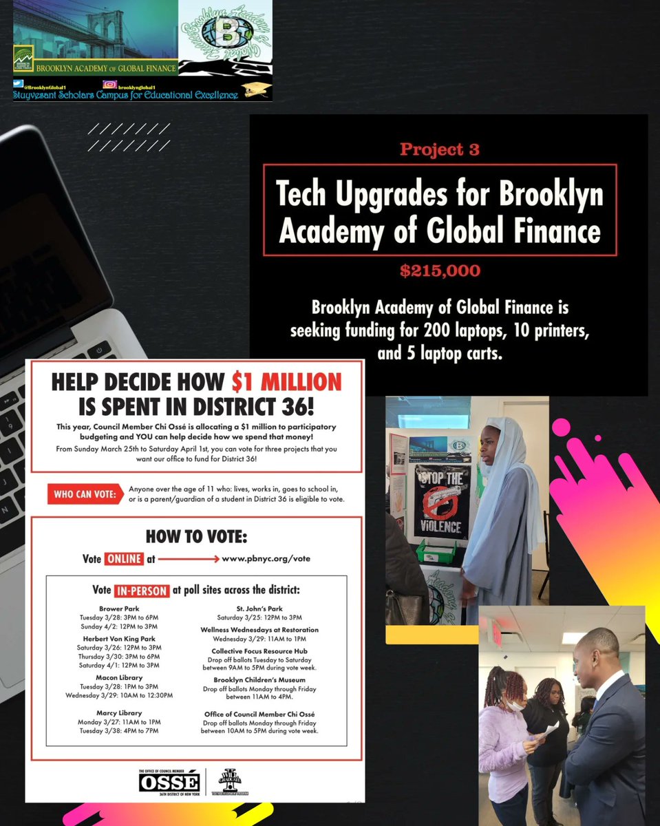 Help us upgrade our technology!! 
Let's get that money!! 💰💰💻💻🖨
<a href="/BKAGFPrincipal/">Dannielle Darbee Muelthaler</a> @NequanMclean