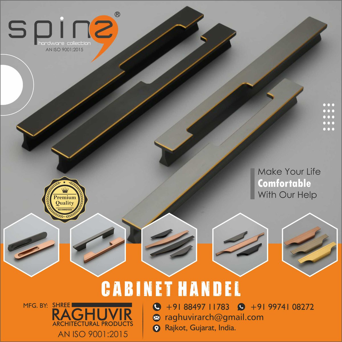 voiceofhardware's tweet image. For inquiry via WhatsApp click:- bit.ly/91-9974108272
#spinz #profilehandle #voiceofhardwareindustry #rajkot
SHREE RAGHUVIR ARCHITECTURAL PRODUCTS (Rajkot)
Mob: +919974108272, +919924698300, 8849711783
Email: raghuvirarch@gmail.com