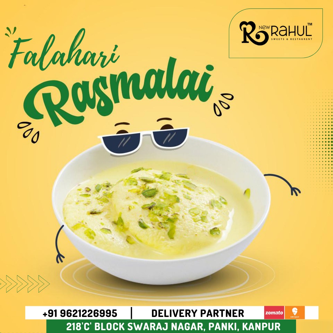 rahul_sweets's tweet photo. "Finally ordered something to eat after getting up late. 😋😋And this Indian dessert called rash malai which tastes like condensed milk😋🤩

New Rahul Sweets and restaurant.
 
🛵

Plot no 218 C Block, Swaraaj Nagar Panki, Kanpur Nagar (208020) For hame Delivery-9621226995 https://t.co/6euxzU5crW