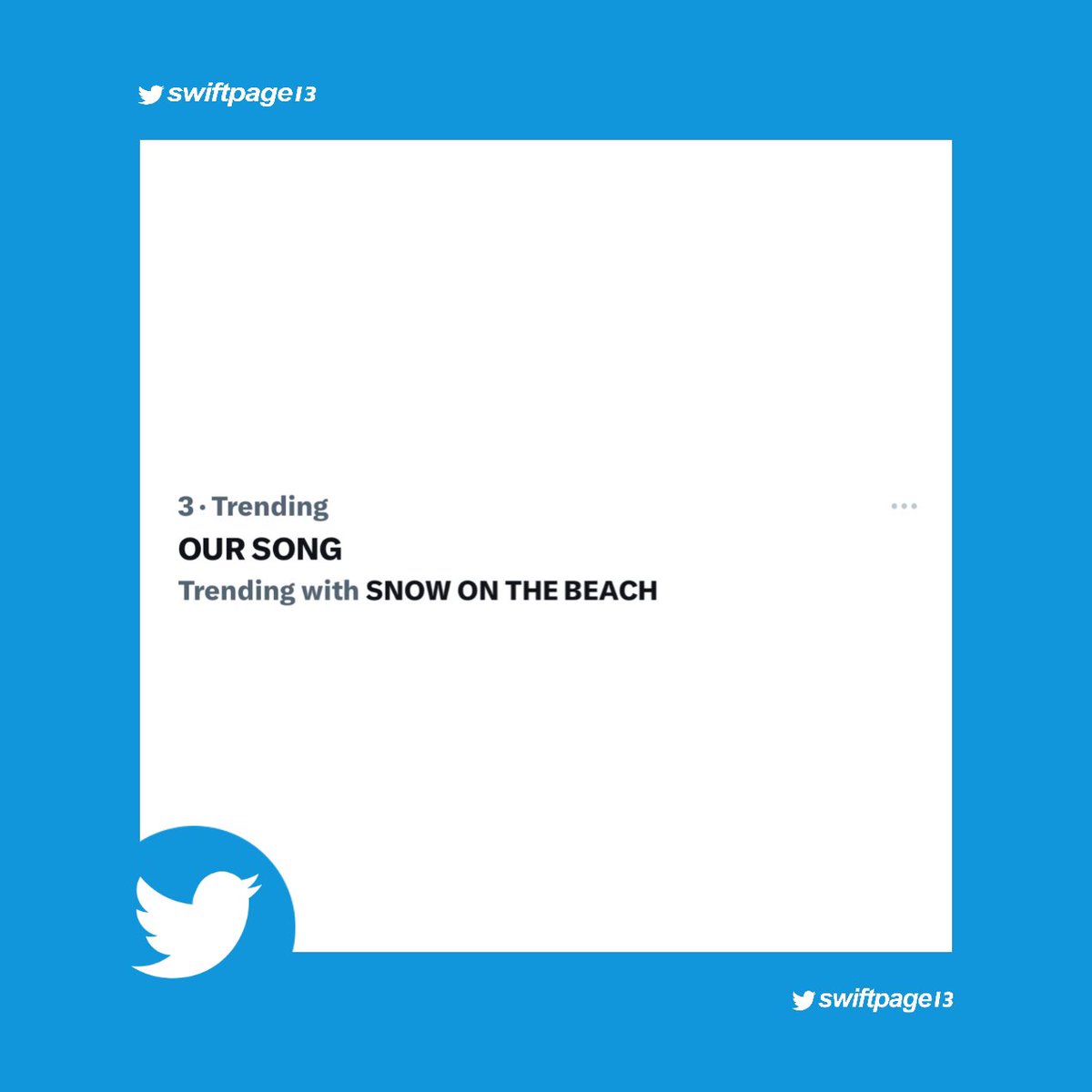 🇺🇸#OURSONG is trending #3 on Twitter US