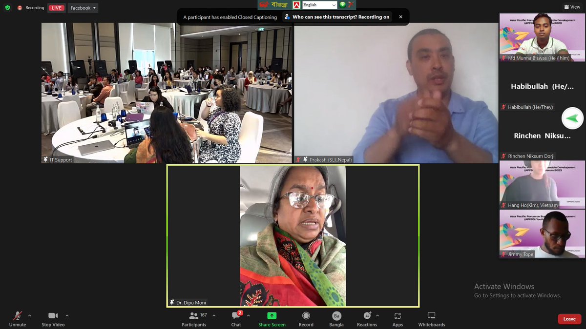 MUNNABI08046401's tweet image. This APFSD Youth Call to Action puts forward their concerns and embodies the demand for sustainable, inclusive, and human rights focused solutions, with focus on the #SDGs under review for this year - SDG6 (Clean Water and Sanitation), SDG7 (Affordable and Clean Energy)#APFSD2023