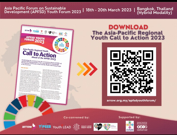 MUNNABI08046401's tweet image. This APFSD Youth Call to Action puts forward their concerns and embodies the demand for sustainable, inclusive, and human rights focused solutions, with focus on the #SDGs under review for this year - SDG6 (Clean Water and Sanitation), SDG7 (Affordable and Clean Energy)#APFSD2023