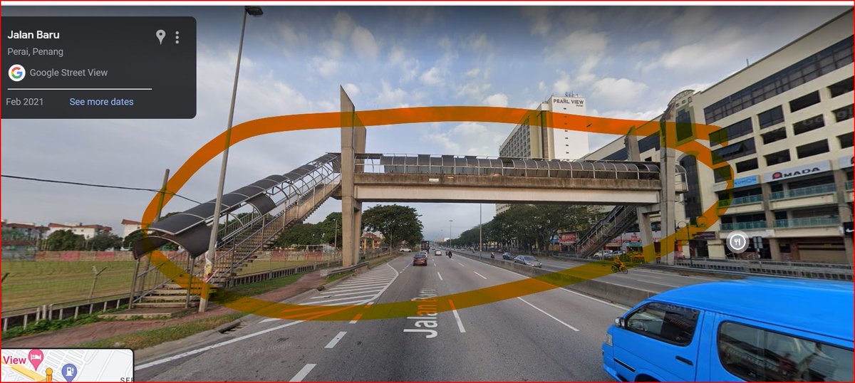 ping_jonas's tweet photo. @LebuhrayaLLB 
@zairilkj 
@chowkonyeow 
@AlexNantaLinggi
@LLMrasmi 
Tajuk :LAGI SATU "PEDESTRIAN BRIDGE" ATAS BEBERAPA BUMBUNG SUDAH HILANG
-LOKASI: Jalan Baru, Perai, Penang (Lebuhraya Lingkaran Luar Butterworth-LLB)-1.2KM > Berdekatan "Pearl View Hotel https://t.co/JrlgzkOntU