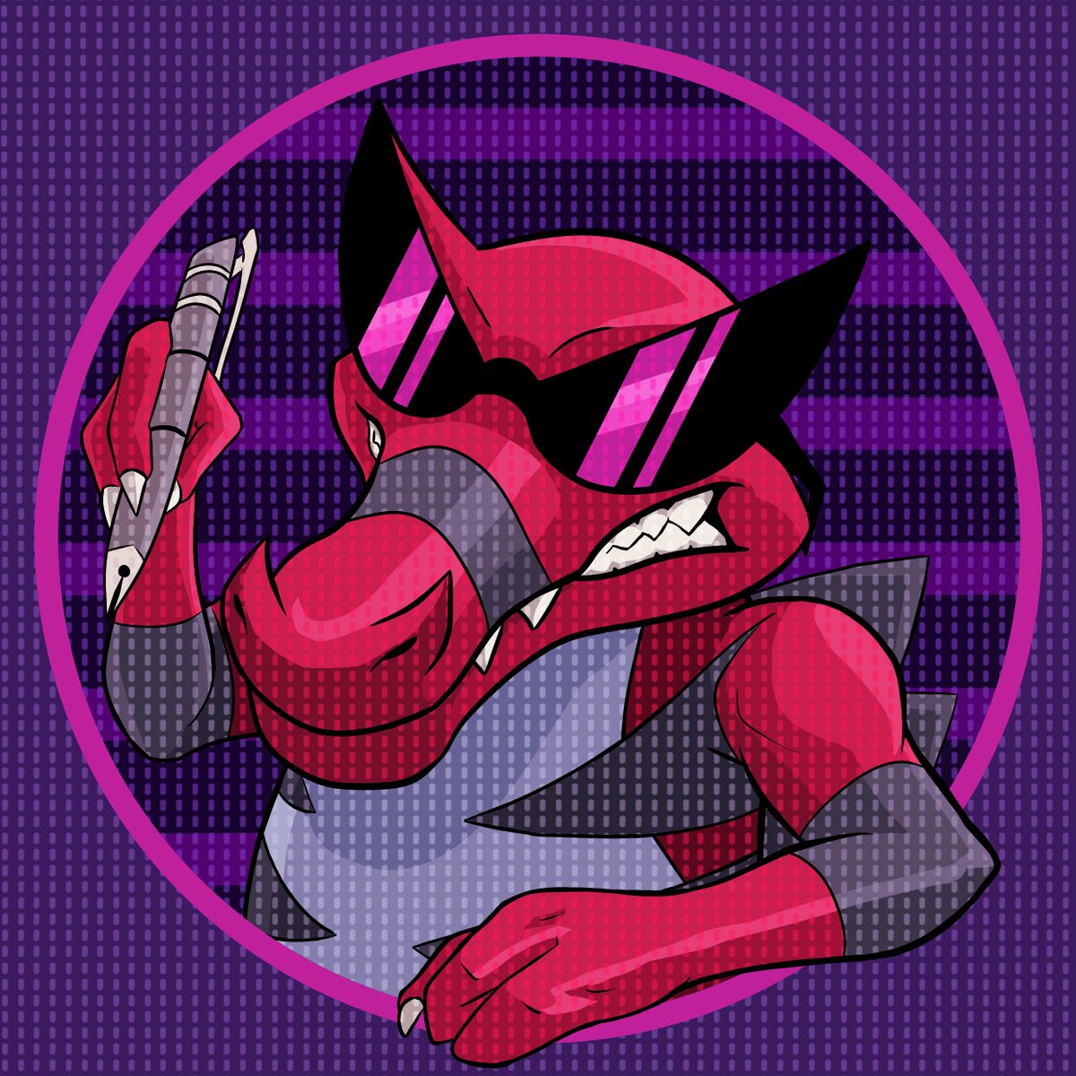 Ziorcos's tweet image. oh look at that it&apos;s my pfp 
#Krookodile #Pokemon #KrookodileFanart #PokemonFanart