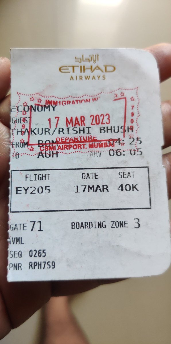 rishibhushan1's tweet photo. @EtihadHelp Tickets no. 607-1188269870 https://t.co/pqmDE3rOEg