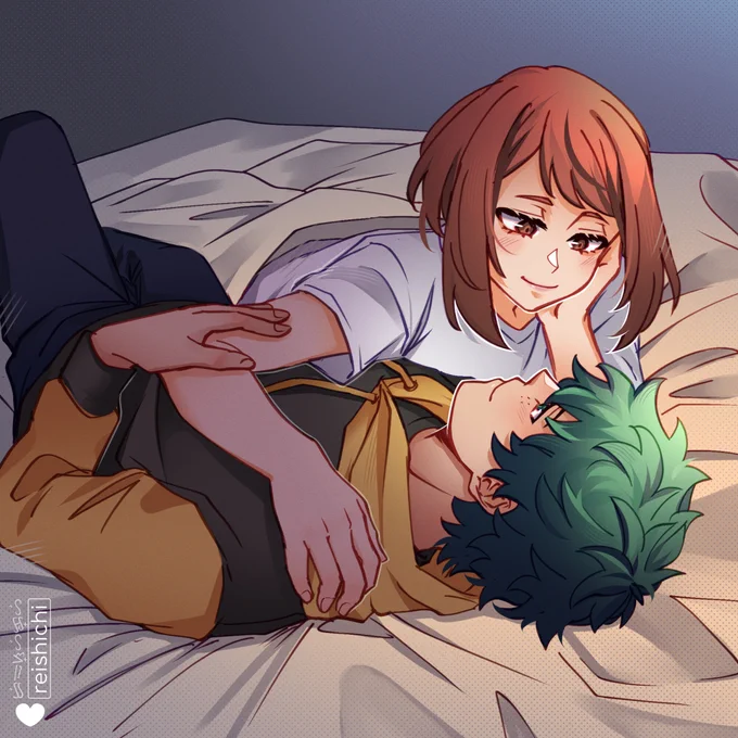 admiration [izuocha] #出茶 #izuocha #midoriyaizuku #urarakaochaco #bokunoheroacademia #僕のヒーローアカデミア #BNHA #fanart  