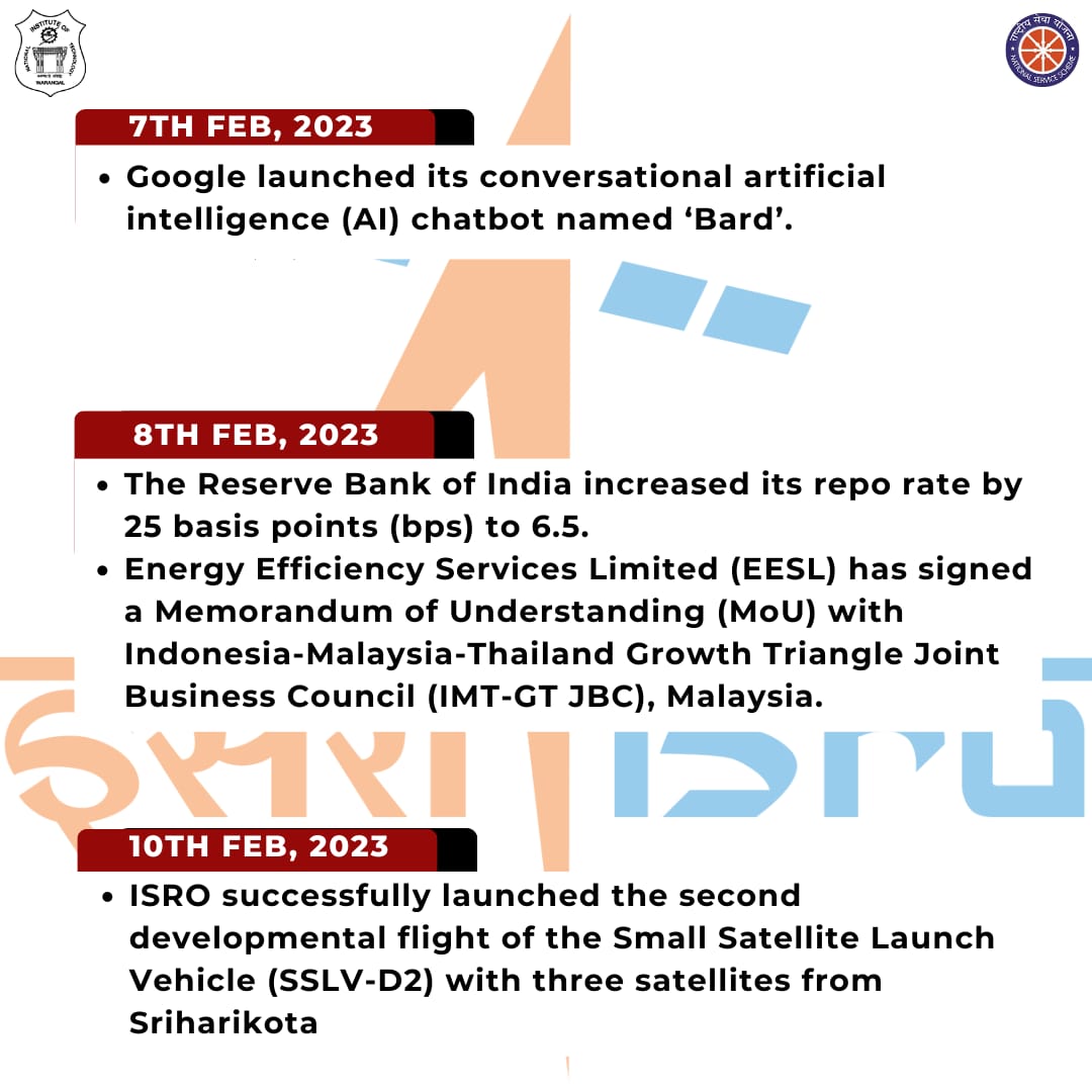 nss_nitw's tweet photo. *NSS NITW* is up here with this month's news highlights under *Global Times*!!
Here you go with the pack of the bulletin for the month of *FEBRUARY* https://t.co/PwtV1yYq5q