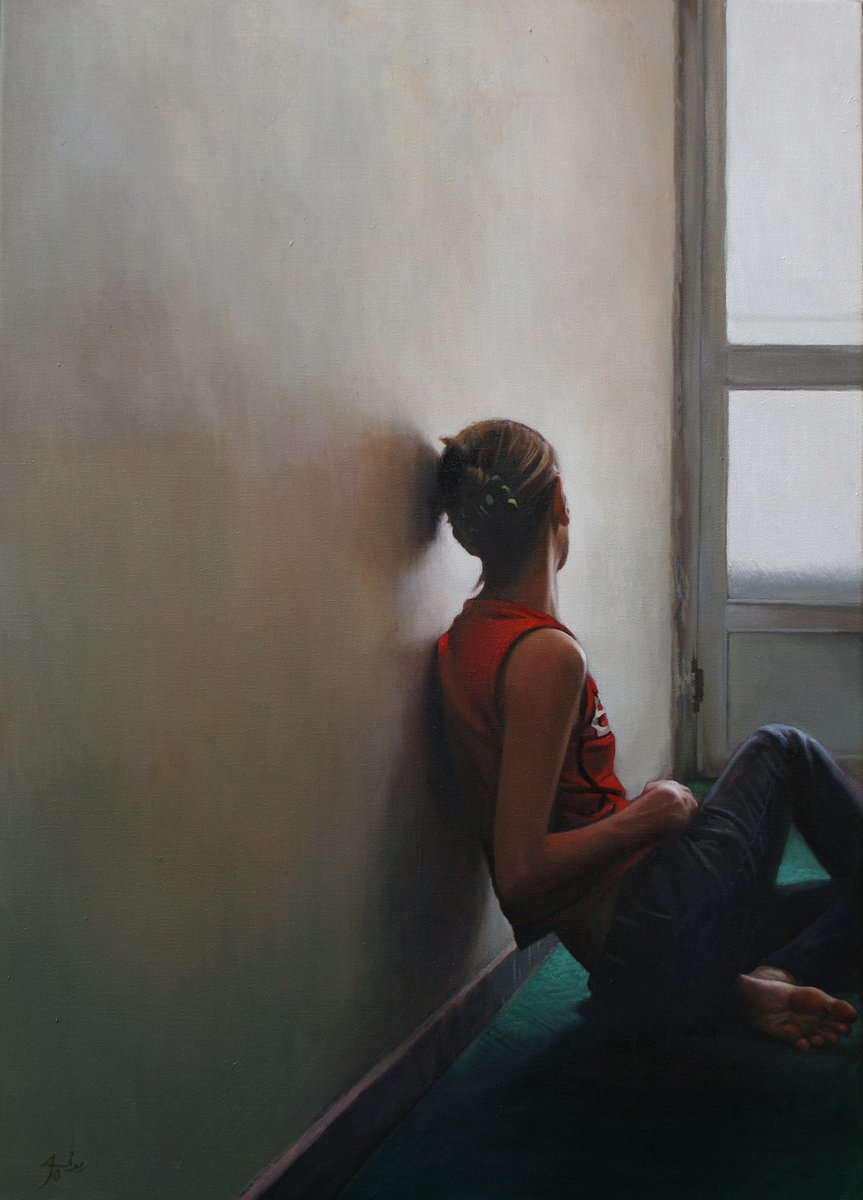 agalleryartists's tweet photo. Roya by #RaoofHaghighi
Raoof won Artist of the Year in Artists & Illustrators Magazine with this painting

Oil on canvas
50 x 70 cm (20 x 27 inches)
£21,900 ($26,700)

Buy this painting by emailing fraser@agallery.uk 

#art #artist #buyart #findartist #findartists #painting #prints #raoofhaghighi #Roya #Lonely #Loneliness #artists #Oiloncanvas #Waiting #space #London #Knightsbridge #Hoping #Hopeful