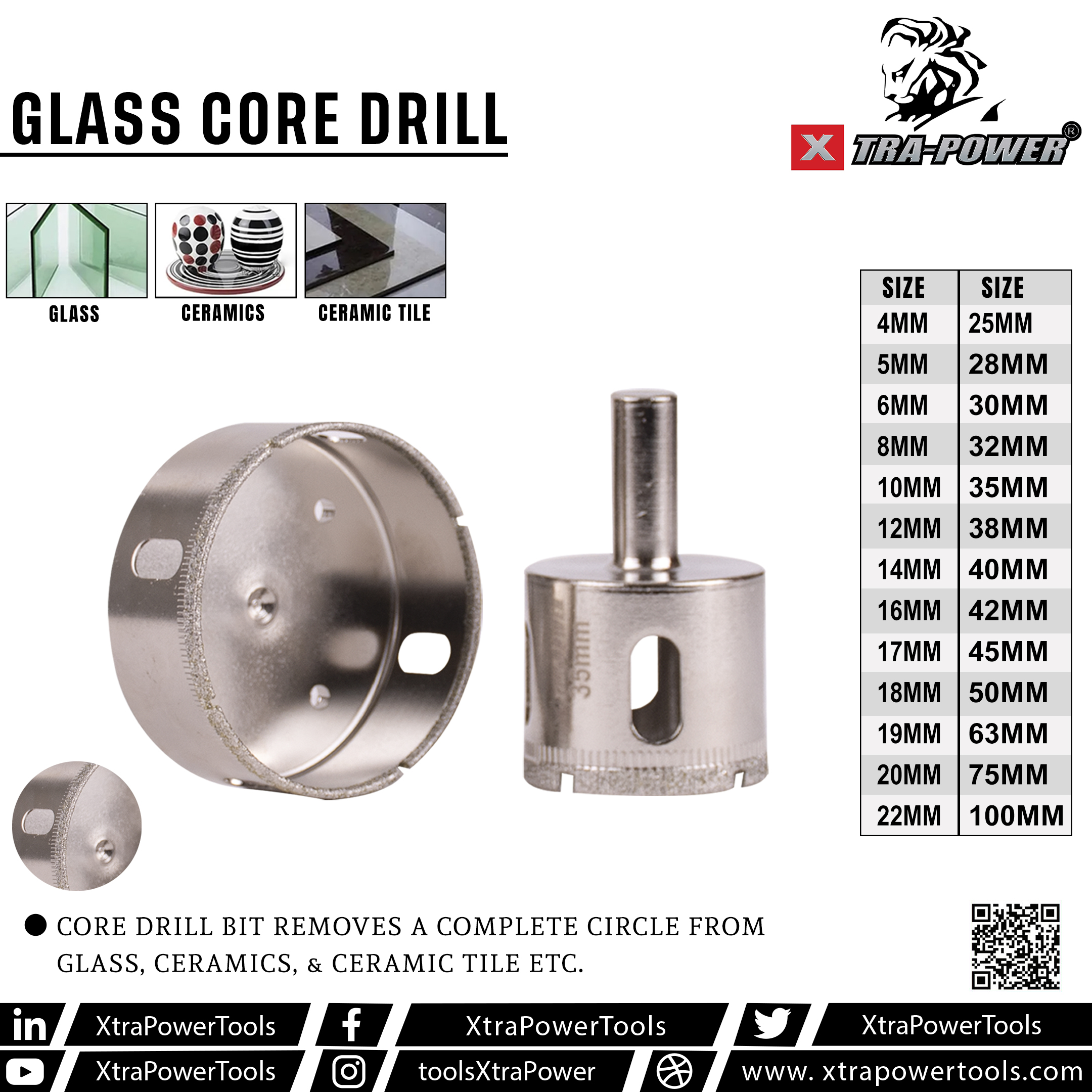 Xtra power 2024 core bit