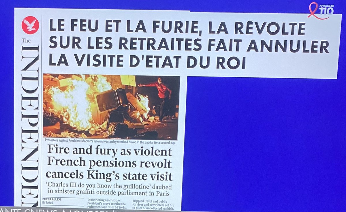 Resistance_SM's tweet image. Les journaux en #Angleterre en disent long l’affront pour le squatteur de l’Élysée #EMacron , la fin est proche  #peut-être que la 6 ème #république se  dessine..allez il serait préférable pour lui de #démissionner ou un nouveau vote savoir si le peuple 🇫🇷veut encore de lui…