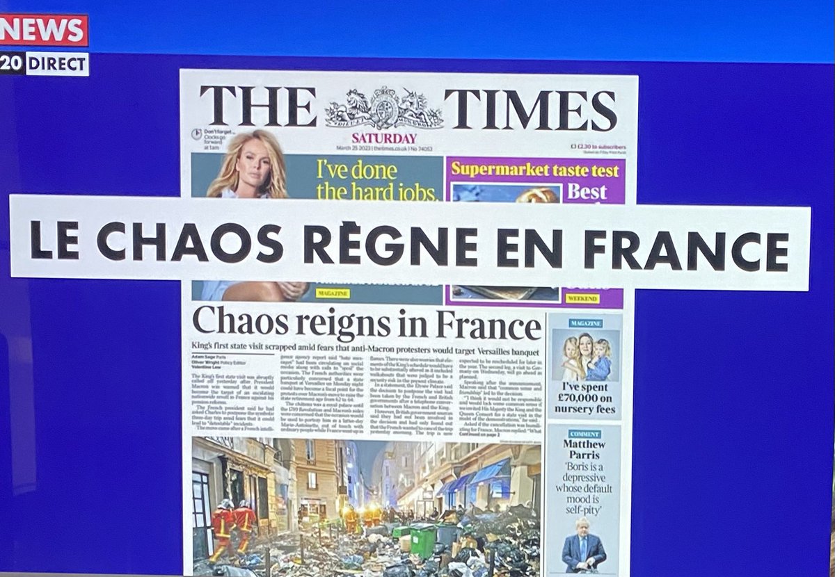 Resistance_SM's tweet image. Les journaux en #Angleterre en disent long l’affront pour le squatteur de l’Élysée #EMacron , la fin est proche  #peut-être que la 6 ème #république se  dessine..allez il serait préférable pour lui de #démissionner ou un nouveau vote savoir si le peuple 🇫🇷veut encore de lui…