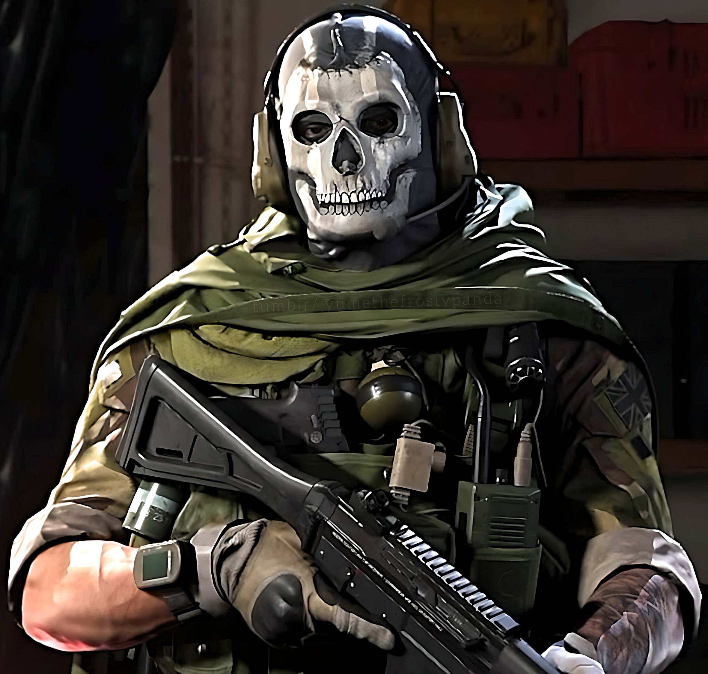 Cod гоуст без маски