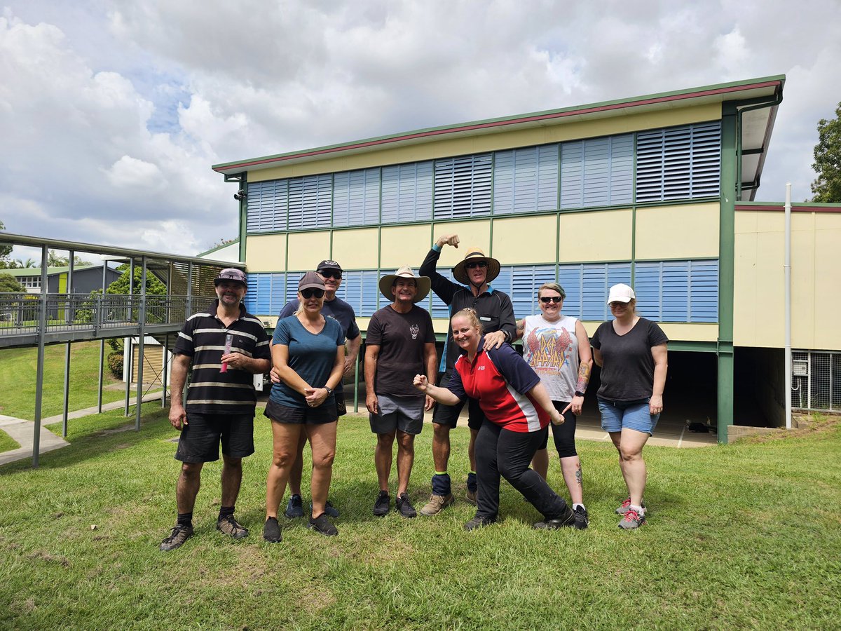 FernyHillsSS's tweet photo. We had a mammoth effort at our Working Bee today! The P &amp; C shed, under our hall and two storage rooms were cleaned out and re-organised. Thank you to the dedicated group of parents, P &amp; C members &amp; staff. A top effort! https://t.co/HH5VwJ36xt