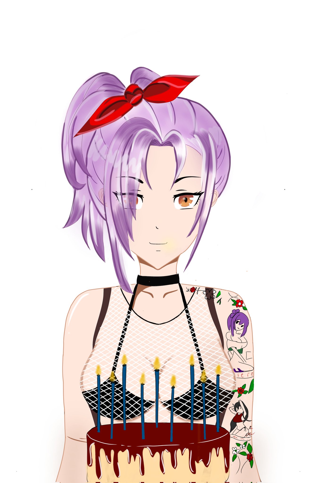 🫧Thins | 🐐 ❤️ on X: I make another 1 for #FeFeBirthday @CovfefeChan Glow  in the dark .. t.cod3bD0CODOr  X