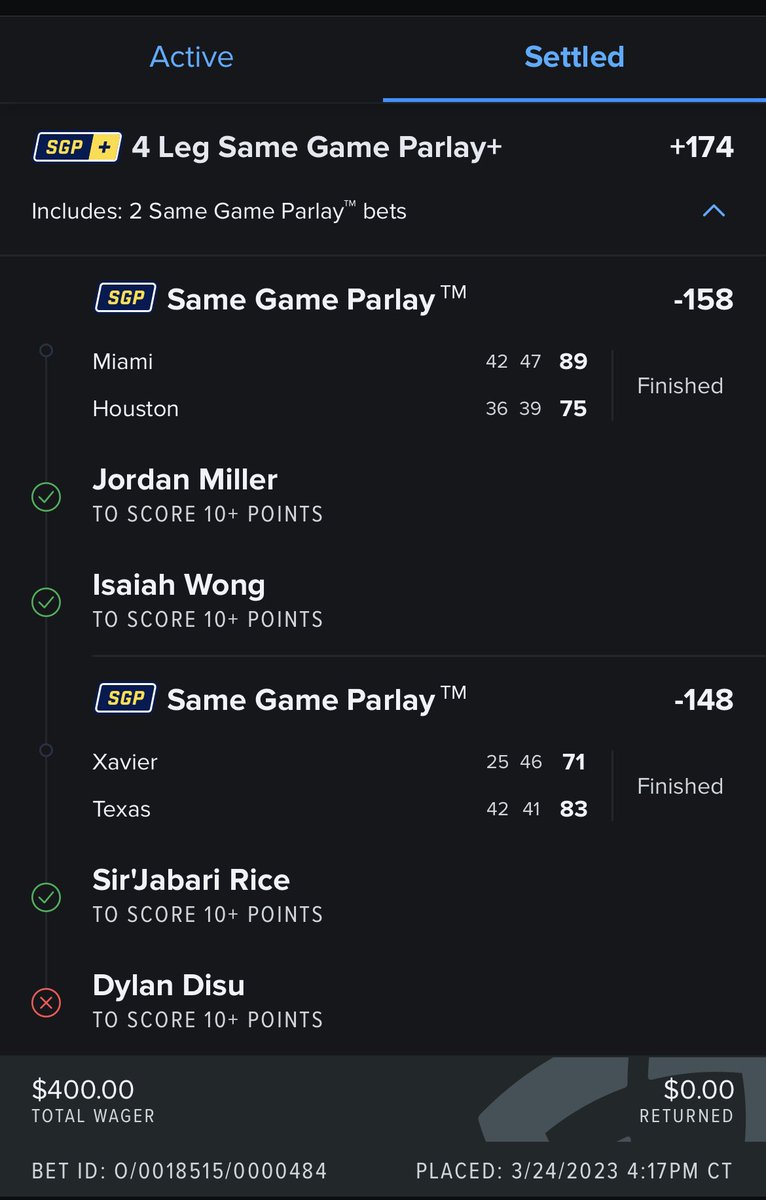 Twhitty01's tweet photo. @FDSportsbook Undisclosed injury and did not even play 2 minutes… do the right thing and void Disu 🤘🏻 https://t.co/xO5r62WXrr