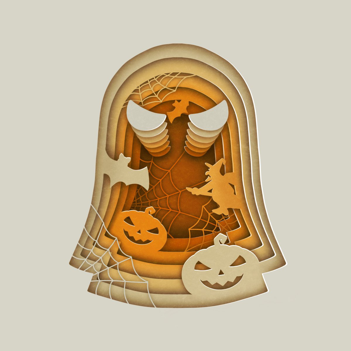 bubochko's tweet photo. Although Halloween was long ago, I really like the atmosphere of this holiday #Halloween #GOST #Pumpkin #ResidentEvil4 https://t.co/XhevhKb4sN