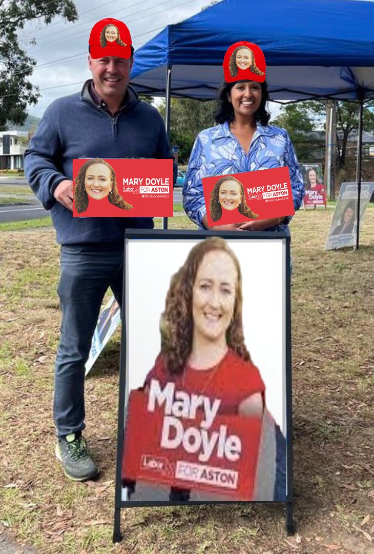 Fair_Dinkum007's tweet photo. Seat of Aston seems Poshy Joshy and Roshena recognises that Mary Doyle is the  best candidate…#VoteLABOR https://t.co/VOPwOn31GL