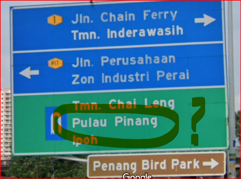 ping_jonas's tweet photo. @LLMrasmi 
@LebuhrayaLLB 
@zairilkj 
@chowkonyeow 
DAPATI BANYAK PAPAN TANDA MASIH TIDAK MENUKAR KE NAMA "GEORGETOWN"

saya di negeri pulau pinang kenapa papan tanda masih tunjuk "pulau pinang"?

LOKASI: Jalan Baru, Perai, Penang (E17= Lebuhraya Lingkaran Luar Butterworth-LLB) https://t.co/ouLNutirjX