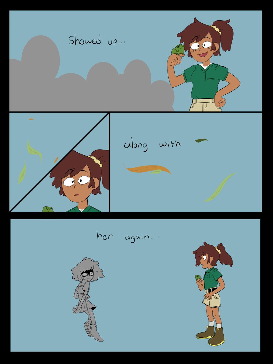 squeempus's tweet photo. my final post to this account!! it was a long time coming because of a few setbacks but the comic is now completed! 🐊🎊🎊🎊 https://t.co/2lUfoQKErc