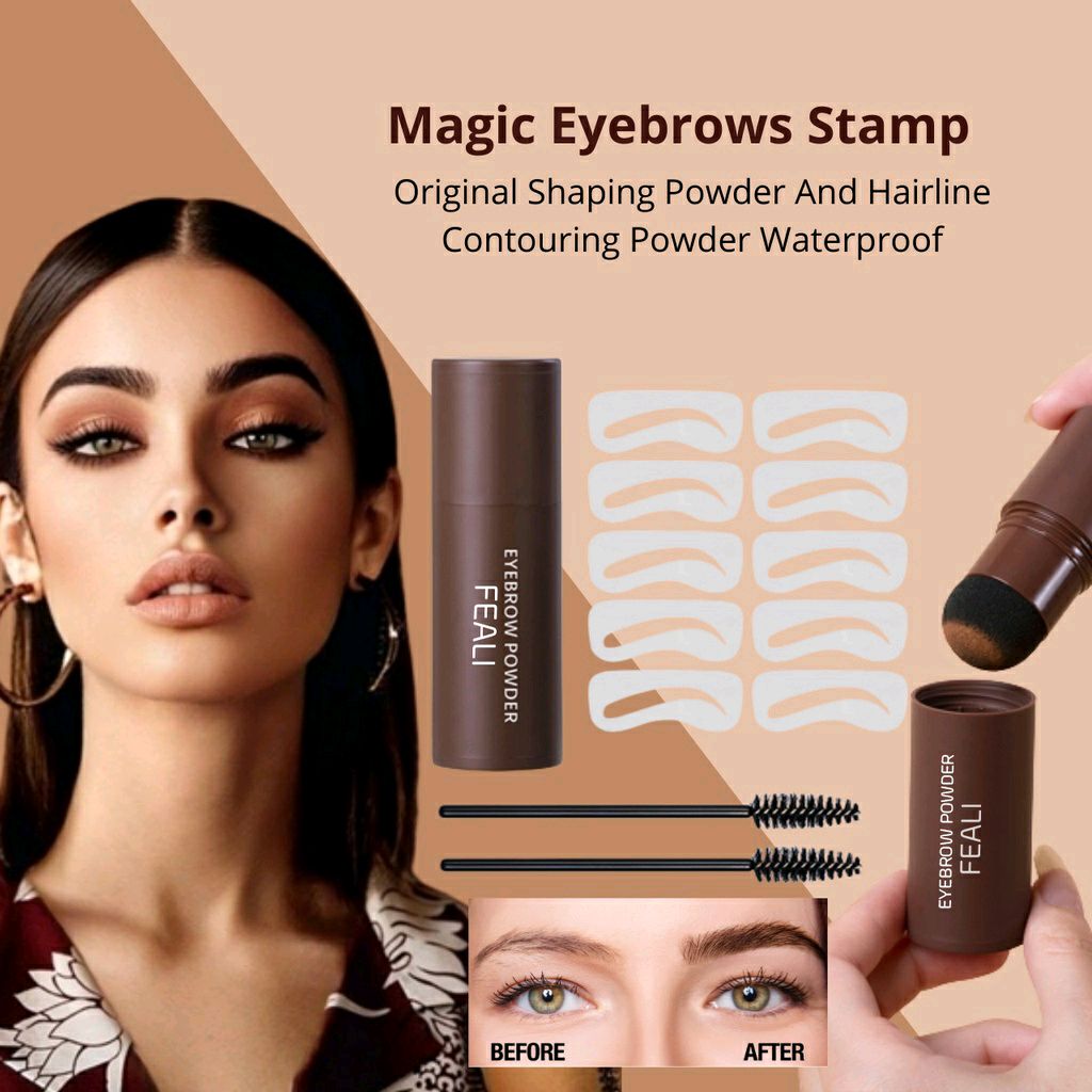 "INI BENERAN" Cek [BPOM] FEALI Eyebrow Powder Cetakan Alis Original Shaping Eyebrow Stamp Alis Stempel Alis Instan Hairline And Waterproof With 10 Model Cetakan Alis Reusable And 2 Eyebrow Pen Brusheup dengan harga Rp13.500. Dapatkan di Shopee sekarang! shope.ee/2feUJFdG3n?sha…