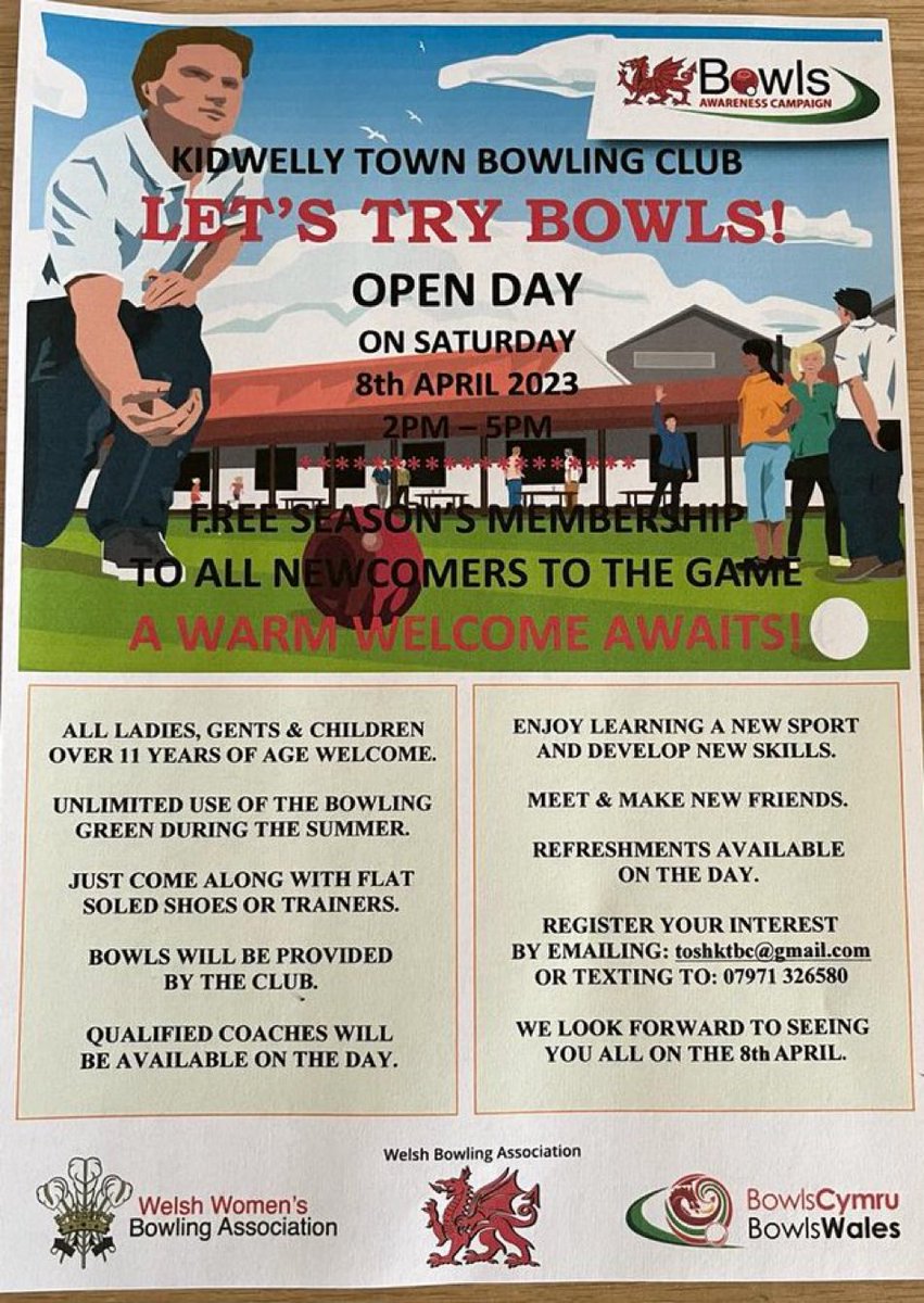 Kidwelly Town Bowling Club tweet media