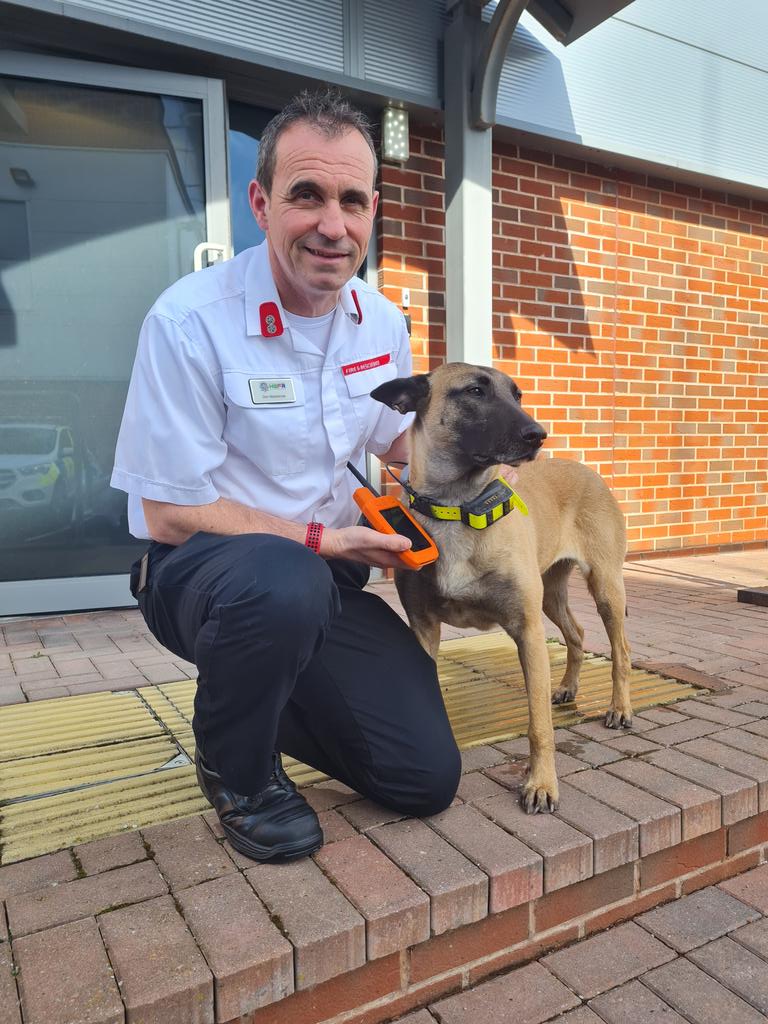 We have invested in a specialist tracking device from <a href="/Garmin/">Garmin</a> to support the search and tracking profile of <a href="/HWFireUSARK9/">HWFireUSARK9</a>. Another step towards locating missing vulnerable people quickly and safely. The device is being modelled by Radars chauffeur.😉