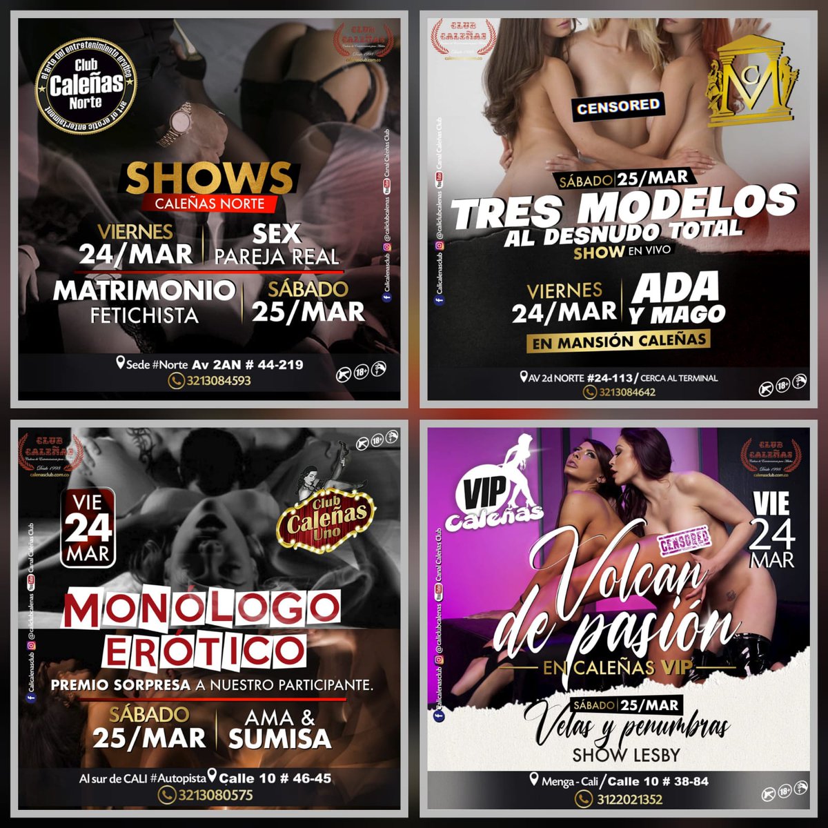 ClubCalenas's tweet photo. A cual será q vamos https://t.co/TLvxevTIfS