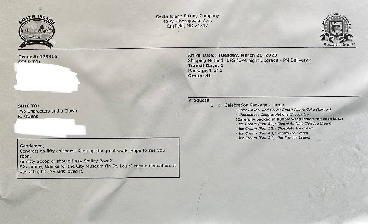 Two Characters and a Clown tweet media